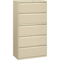 The HON HON Brigade 800 H885 Lateral File, Brown, HON885LL