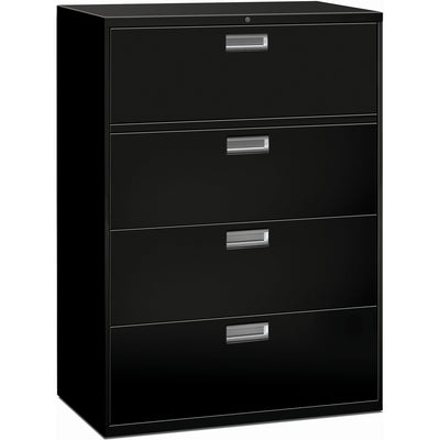 The HON HON Brigade 600 H694 Lateral File, Black, /CT — view 1