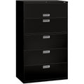 The HON HON Brigade 600 H695 Lateral File, Black, HON695LP
