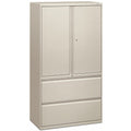 The HON HON Brigade 800 H885LS Lateral File, Gray, HON885LSQ