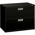 The HON HON Brigade 600 H682 Lateral File, Black, HON682LP