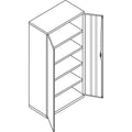 The HON HON Brigade HSC2472 Storage Cabinet, Putty, HONSC2472L