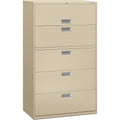 The HON HON Brigade 600 H695 Lateral File, Brown, HON695LL