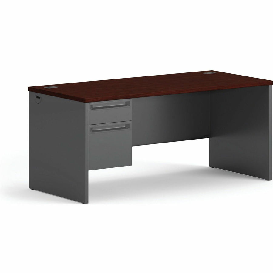 HON 38000 H38292L Pedestal Desk, Durable, HON38292LNS