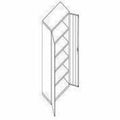The HON HON Brigade HSC2472 Storage Cabinet, Light Gray, HONSC2472Q