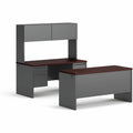 The HON Company HON 38000 H38155 Pedestal Desk, Gray, HON38155NS