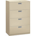 The HON HON Brigade 600 H684 Lateral File, Brown, HON684LL