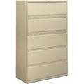 The HON HON Brigade 800 H895 Lateral File, Brown, HON895LL