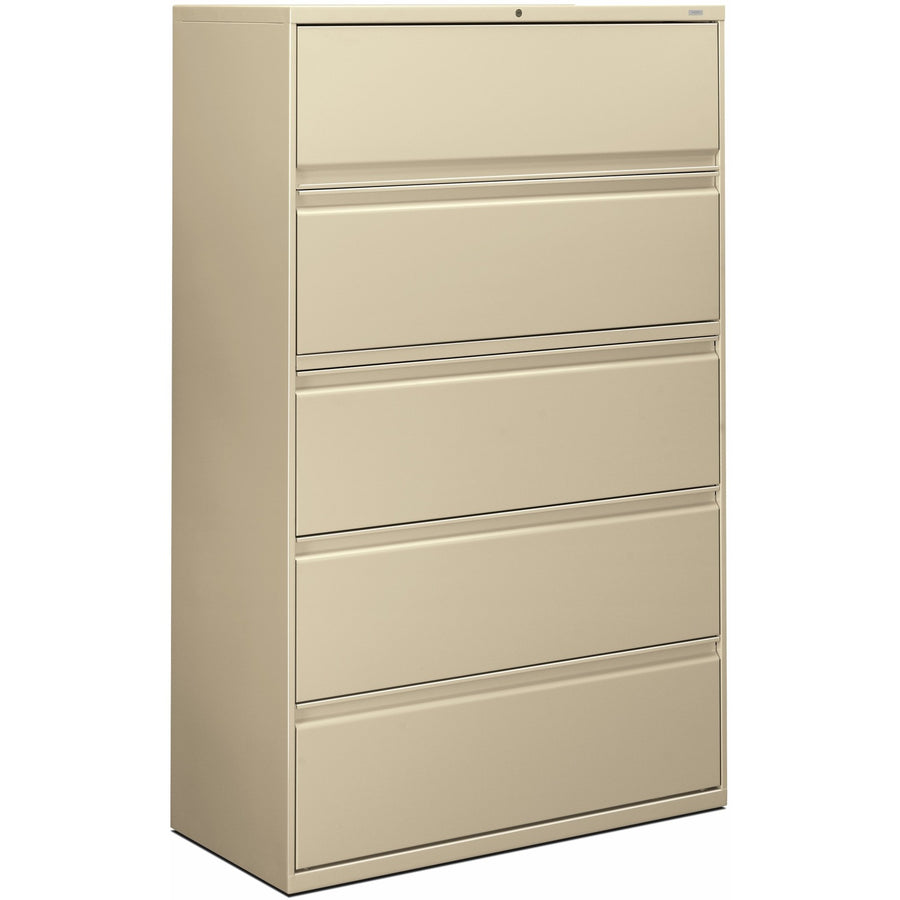The HON HON Brigade 800 H895 Lateral File, Brown, /CT — view 1