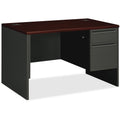 The HON HON 38000 H38251 Pedestal Desk, Gray, HON38251-NS