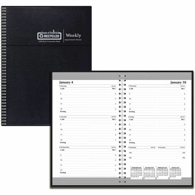 House of Doolittle Horizontal Format Recycled Weekly Planner, 5", 12EA/PK 4PK/CT — view 1