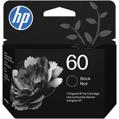 HP 60 (CC640WN) Original Inkjet Ink Cartridge - Black -, HEWCC640WN