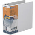 Davis Group of QuickFit View Binder, 3-Ring Binder, Angle D Ring, 4 Inch, White, 8 1/2" Width x 11" Length, STW870600