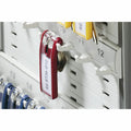Durable Office Predrilled Brushed Key Cabinet, Silver, DBL1966-23