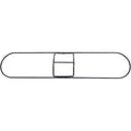 Genuine Joe Clip-On 24" Dust Mop Frame, Stainless Steel, GJO48264