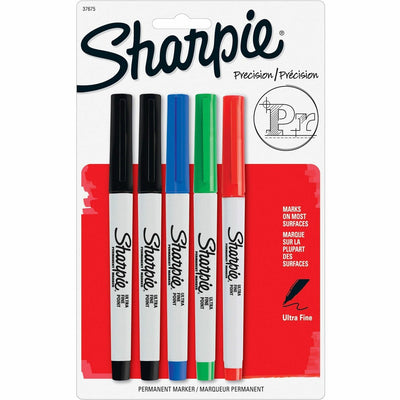 Newell Sharpie Precision Permanent Markers, 1 Pack, SAN37675PP