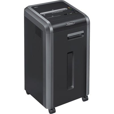 Fellowes Powershred 225i 100% Jam-Proof Strip-Cut Shredder, Dark Silver, FEL3322001