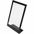 Deflecto Superior Image Bordered Sign Holder, Black, DEF69775