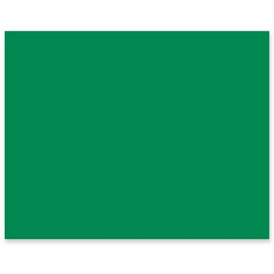 Dixon Ticonderoga Pacon Railroad Board, Holiday Green, 25 / Carton, PAC54661