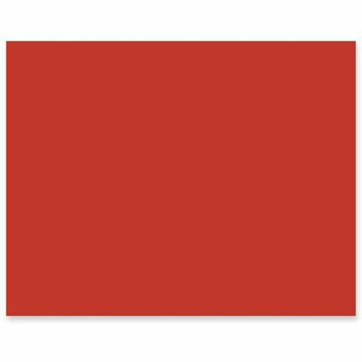 Dixon Ticonderoga Pacon Railroad Board, Red, 25 / Carton, PAC54751