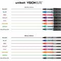 uni-ball uniball™ Vision Elite Rollerball Pens, 8 / Pack, UBC90199PP