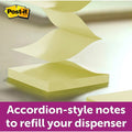 3M Post-it Dispenser Notes - Assorted Colors, Yellow, 1 Pack, MMMR330-14-4B