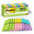 3M Post-it Notes Cabinet Pack - Floral Fantasy Color Collection, Blue Paradise, 1 Pack, MMM654-18BRCP