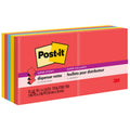 3M Post-it Super Sticky Dispenser Notes - Playful Primaries Color Collection, Sunnyside, 1 Pack, MMMR33010SSAN