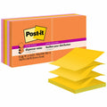 3M Post-it Super Sticky Dispenser Notes - Energy Boost Color Collection, Sunnyside, 1 Pack, MMMR330-10SSAU