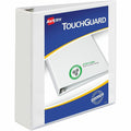 Avery TouchGuard View 3 Ring Binder, White, 8 1/2" Width x 11" Length, AVE17143