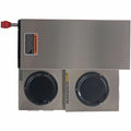 Bunn-O-Matic BUNN 12-cup Digital 3-Warmer Commercial Brewer, Black, BUN38700.0002