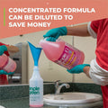 Sunshine Makers Simple Green Clean Building Bathroom Cleaner, Pink, SMP11101
