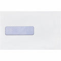 Quality Park Postage Saver Security Tint Window Envelopes, White, 500 / Box, QUA90063