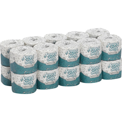 Georgia Pacific . Angel Soft Professional Series Embossed Toilet Paper, White, 20 / Carton, GPC16620