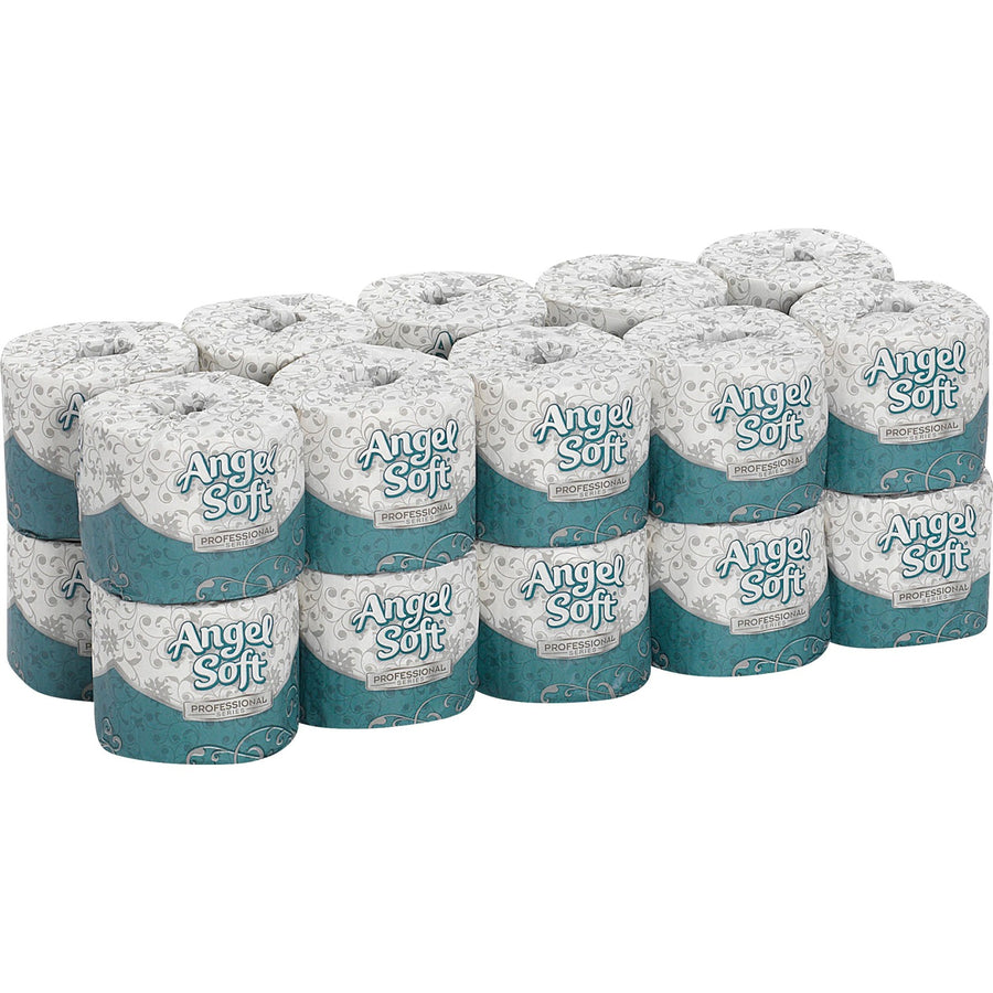 Angel Soft Professional Series Embossed Toilet Paper, White, 20 / Carton, GPC16620