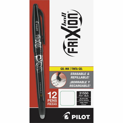 Pilot FriXion Gel Pens, 1 Dozen, PIL31550