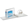TOPS Cardinal ClearVue Overlay Tabloid D-Ring Binder, White, 11" Width x 17" Length, CRD22132