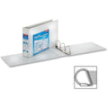 Cardinal ClearVue Overlay Tabloid D-Ring Binder, White, 11" Width x 17" Length, CRD22142