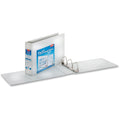 Cardinal ClearVue Overlay Tabloid D-Ring Binder, White, 11" Width x 17" Length, CRD22142