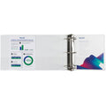 Samsill Durable View Binder, White, 8 1/2" Width x 11" Length, SAM16427