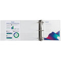 Samsill Durable View Binder, White, 8 1/2" Width x 11" Length, SAM16427