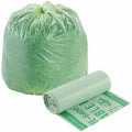 STOUT industrial and commercial grade Products Stout EcoSafe Trash Bags, Green, 1 Carton, STOE2430E85