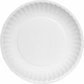 AJM Packaging Green Label 6" Green Label Economy Paper Plates, White, 10 / Carton, AJMPP6GRE