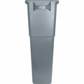 Genuine Joe 23-gallon Space-Saving Waste Container, Gray, GJO60465