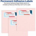 Avery Easy Peel Address Labels, 2/3"x1-3/4" 1,500 Labels (5195), White, 1 Pack, AVE5195
