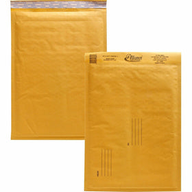 Alliance Rubber Kraft Bubble Mailers, 25 / Carton, ALL10806