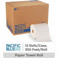 Georgia Pacific . Pacific Blue Select Premium Paper Towel Roll, White, 12 / Carton, GPC28000