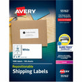 Avery Repositionable Labels, Sure Feed, 2" x 4", 1,000 Labels (55163), Matte, 1 Box, AVE55163