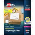 Avery Repositionable Labels, Sure Feed, 3-1/3"x4", 600 Labels (55164), Matte, 1 Box, AVE55164