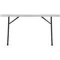 Lorell Ultra-Lite Banquet Folding Table, Gray, LLR60326